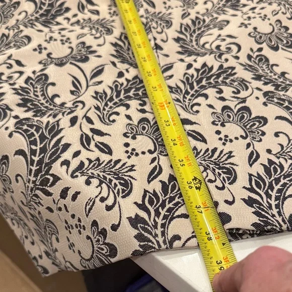 Tahari ASL Jacquard Envelope Neck & Brooch Sheath Dress - Picture 12 of 13